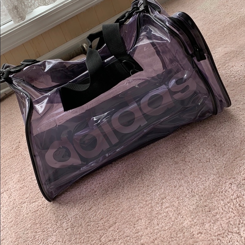 adidas clear gym bag